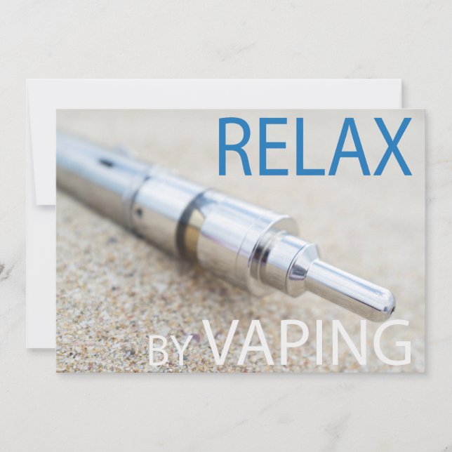 Carte Relax by vaping (Devant)