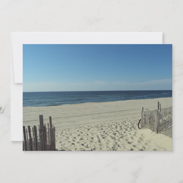 Carte Relaxation sur la plage (Devant)