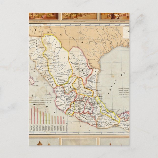 Carte religieuse du Mexique (Devant)