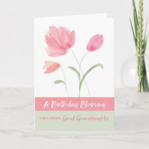 Carte Religieux Anniversaire Grande-Petite-Fille Bénédic