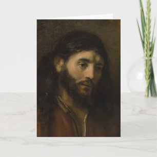 Carte Rembrandt Chef du Christ CC0924 Portraits de Jésus