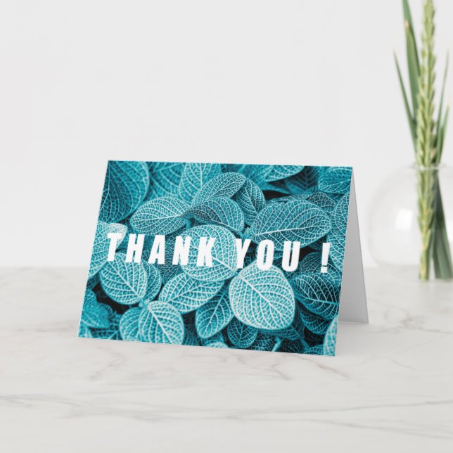 Carte Remerciements! (Devant)