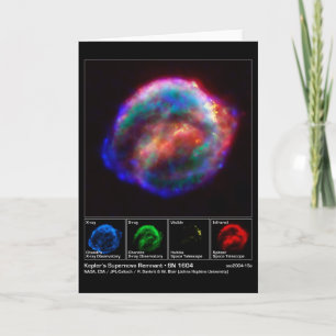 Carte Remnant Supernova de Kepler - SN 1604 NASA