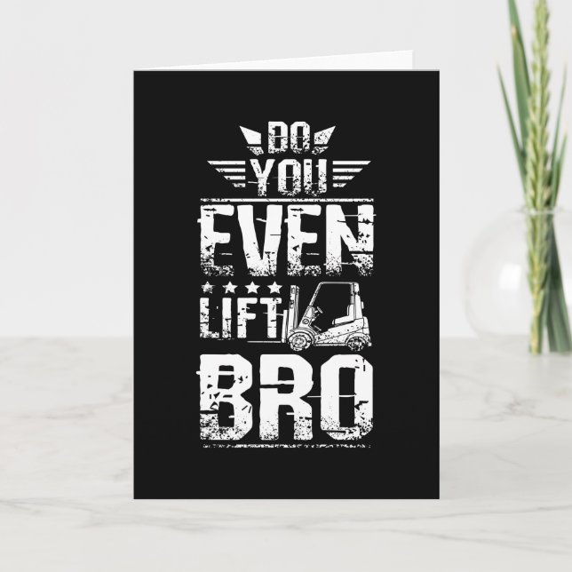 Carte Remorque Vous Soulevez Même Bro (Devant)