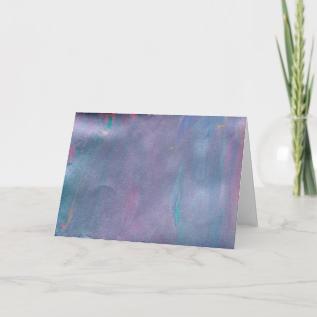 Carte Remous de lavande (Devant)