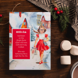 Carte Remplacer votre Noël visage