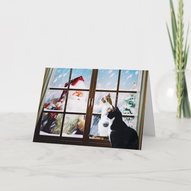 Carte Rencontre avec le Père Noël (Devant)