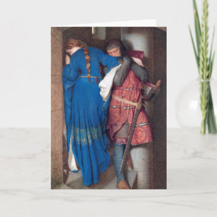 Carte Rencontre sur les escaliers à tourelle par Frederi