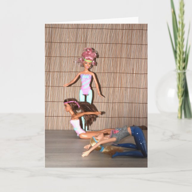 Carte Rencontrez les Gym Girls. (Devant)