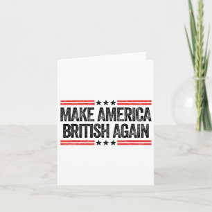 Carte Rendre l'Amérique britannique encore drôle nous pa