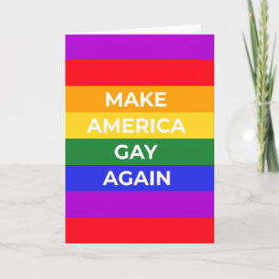 Carte Rendre l'Amérique homosexuelle