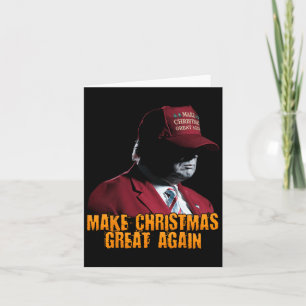 Carte Rendre Noël grand à nouveau Noël Noël amusant Trum