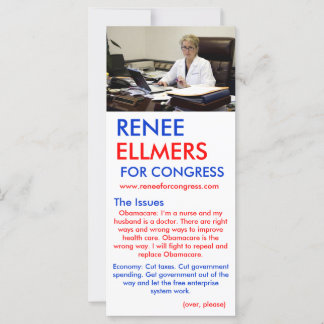 Carte Renee Ellmers Pour La Main Ouverte Du Congrès