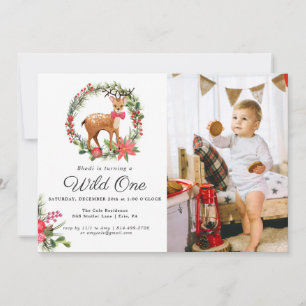 Carte Renne adoré Fête d'anniversaire de Noël