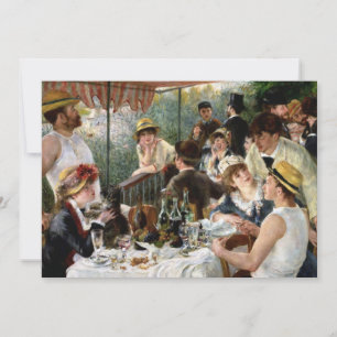 Carte Renoir : Déjeuner de la fête nautique