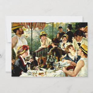 Carte Renoir - Déjeuner de la fête nautique