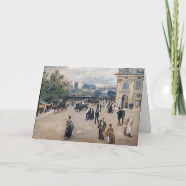 Carte Renoir - Paris, Institut au Quai Malaquais (Devant)