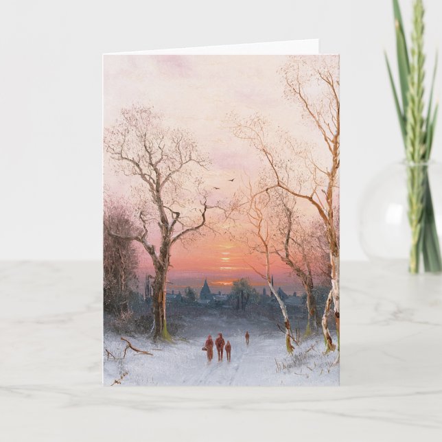 Carte Rentrer à la maison (Devant)