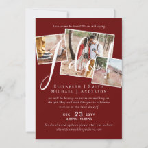 Report de mariage Changement de date Réception
