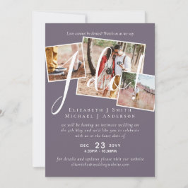 Carte Report mariage Changement de date Réception