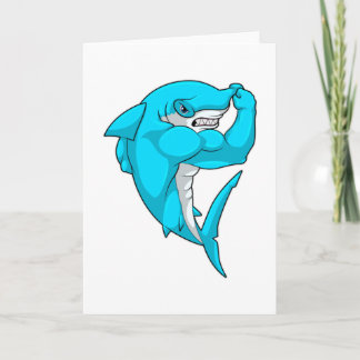 Carte Requin marteau en culturiste au culturisme