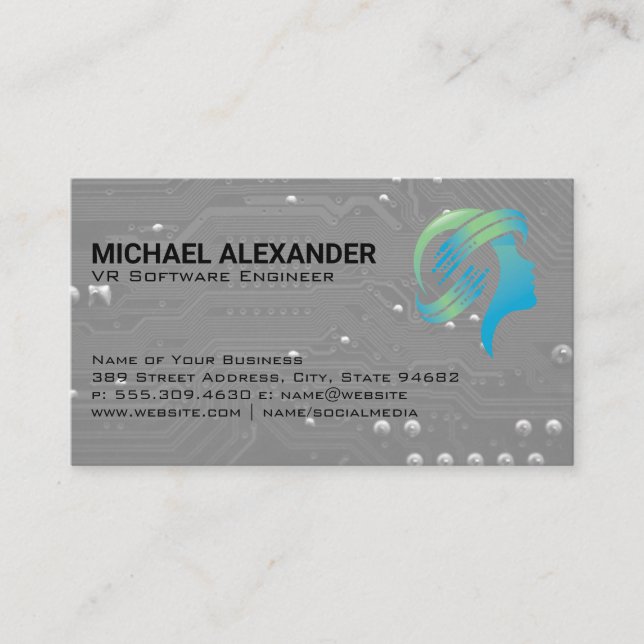 Carte réseau | Technologie de casque VR (Devant)