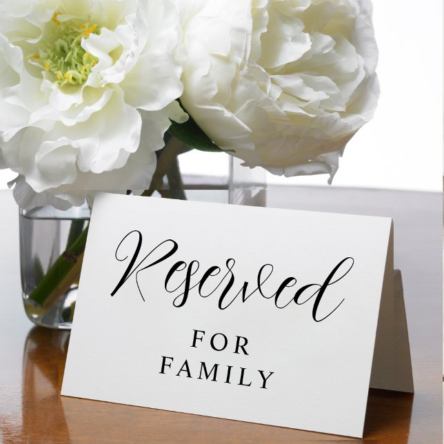 Carte Réservé À La Fête D'Engagement De Réception De Mar (Créateur téléchargé)