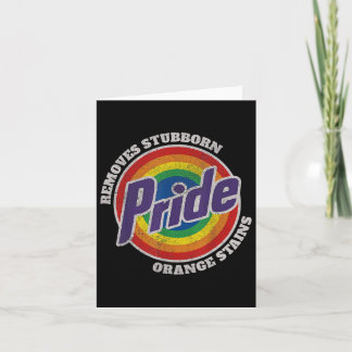 Carte Résister à Trump Supprimer Têtu Orange Tendance M