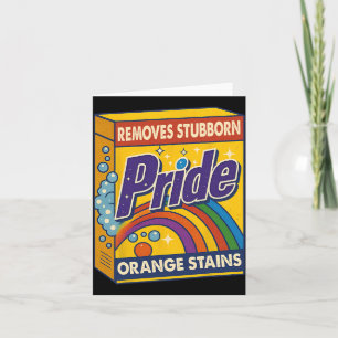 Carte Résister à Trump Supprimer Têtu Orange Tendance M