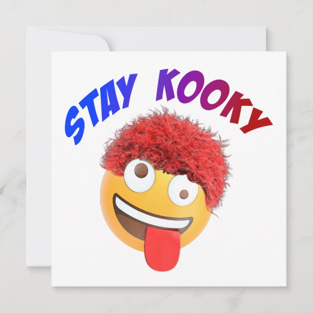 Carte Restez Kooky (Devant)