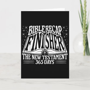 Carte Résumé de la Bible Finisseur 365 Jours Citation Le