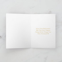 Retirement Card | Enjoy Every Minute | Peaceful Co