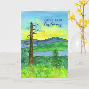 Carte Retirement Congratulations Never Stop Exploring
