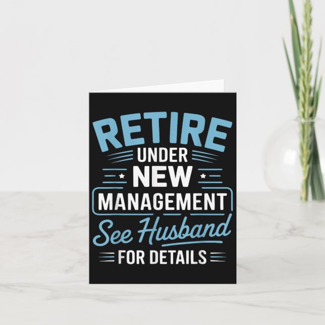 Carte Retirer Sous Nouvelle Gestion Voir Mari Pour Plus  (Devant)