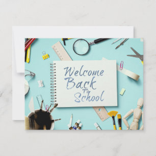 Carte Retour à l'école – Style de cahier créatif