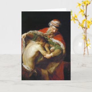 Carte Retour de l'Enfant Prodigue (1773) par Pompeo Bato