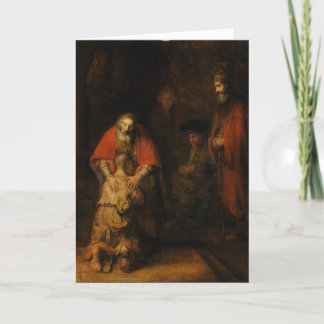 Carte Retour du fils prodigue par Rembrandt Van Rijn