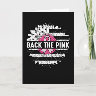 Carte Retourner La Fleur Rose Daisy Sensibilisation au c