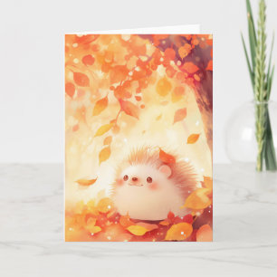 Carte Retraite d'Automne du Hérisson