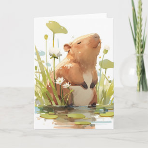 Carte Retraite de Capybara Pond