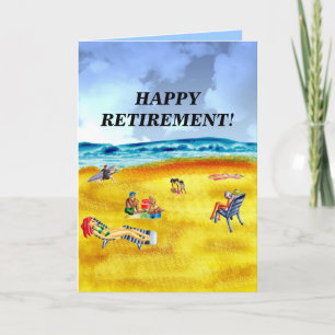 CARTE RETRAITE HEUREUSE !