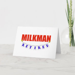 CARTE RETRAITÉ MILKMAN