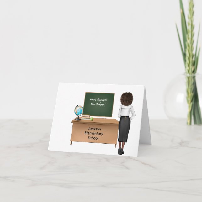 Carte Retraite personnalisée des enseignants (Devant)