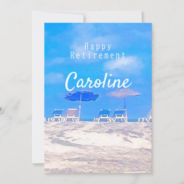 Carte Retraite sur mesure (Devant)