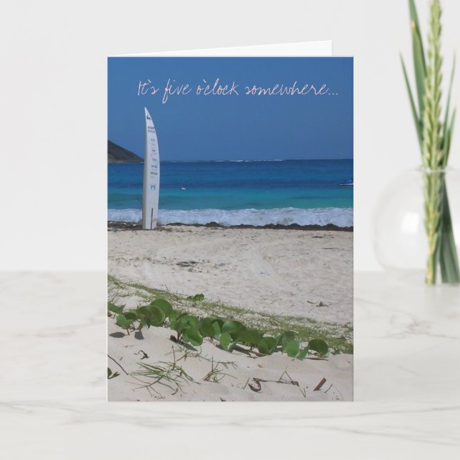 Carte Retraite, vacances, coupure (Devant)