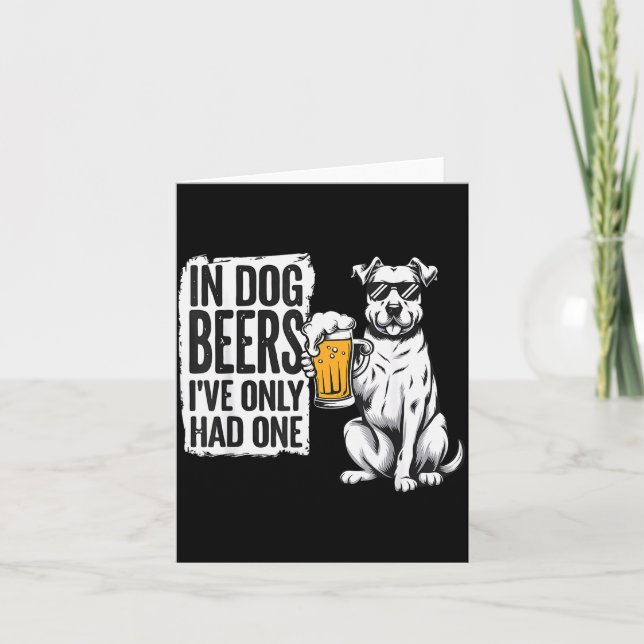 Carte Retro Beer Pun Bar Pub Crawl Party Men - Funny Bee (Devant)
