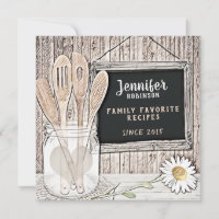 Retro Chalkboard, Mason Jar et Daisy