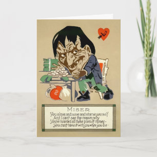 Carte Retro Miser Vinegar Saint Valentin
