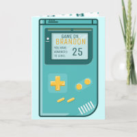 Retro Niveau de jeu vidéo vers le haut Personnalis