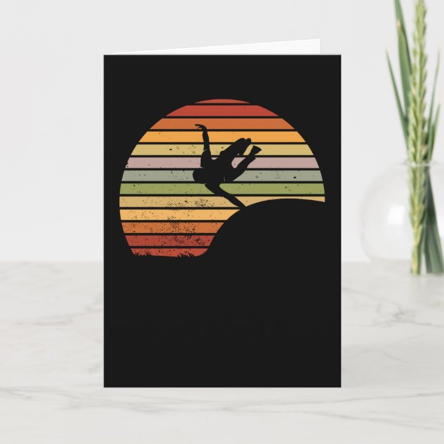Carte Rétro Parkour (Devant)